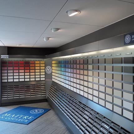Une palette de 224 teintes