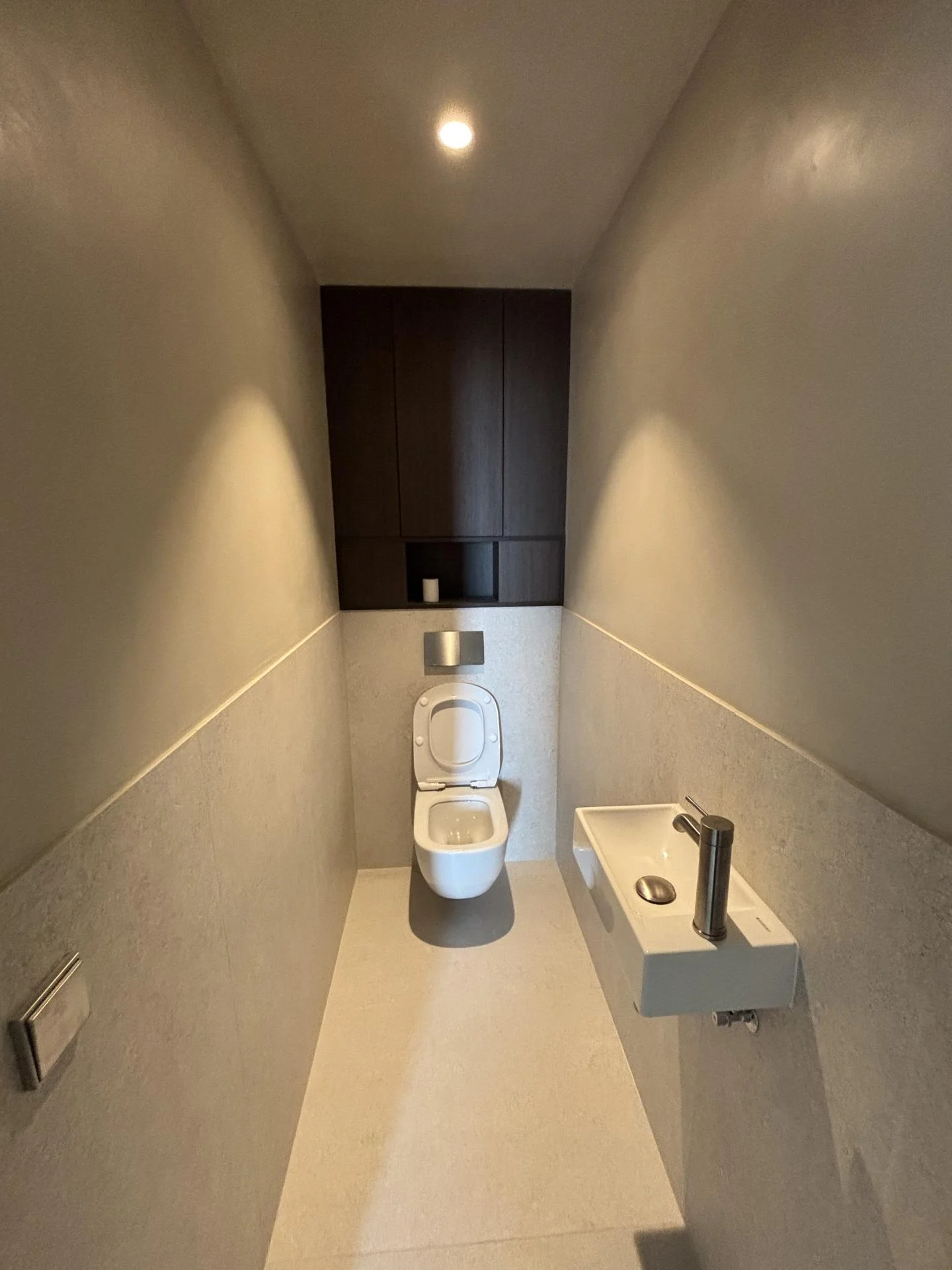 Be Chroma béton ciré mur et plafond